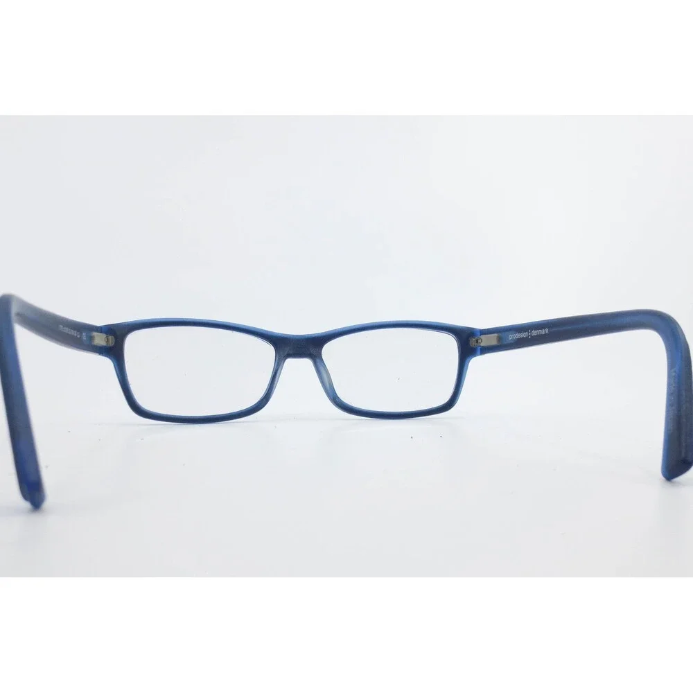 ProDesign Denmark 1778 c.9136 Blue Rectangular Eyeglass Frames 53-16-135 CJ